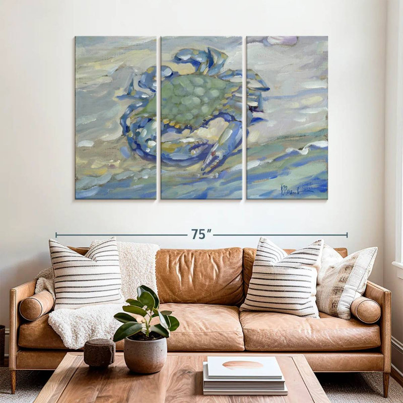 Brampt East Point Crab, 42" H x 65" W