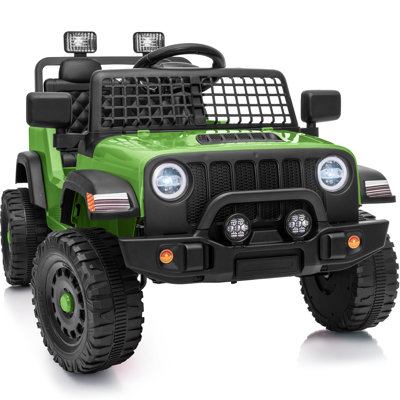 12V Kids Ride on Toys Truck, Electric Ride on Car for Kids w/ Remote, Bluetooth