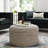 Cera Natural Woven Ottoman Stool Multi-Function Accent Pouf-873637984