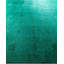 Tapis vert / noir 8 pi x 9 pi 10 po surteint One-of-a-Kind