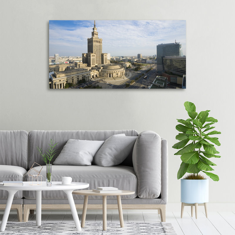 Palace Of Culture - Print, Canvas, 50cm H x 100cm W