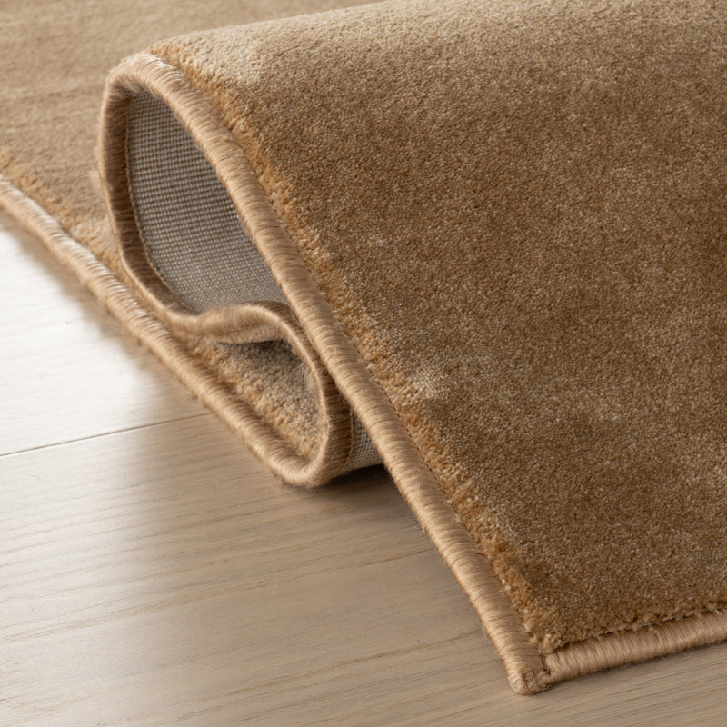  Tapis moderne Zephira, Tapis de couloir de 2 pi 6 po x 8 pi, Orange