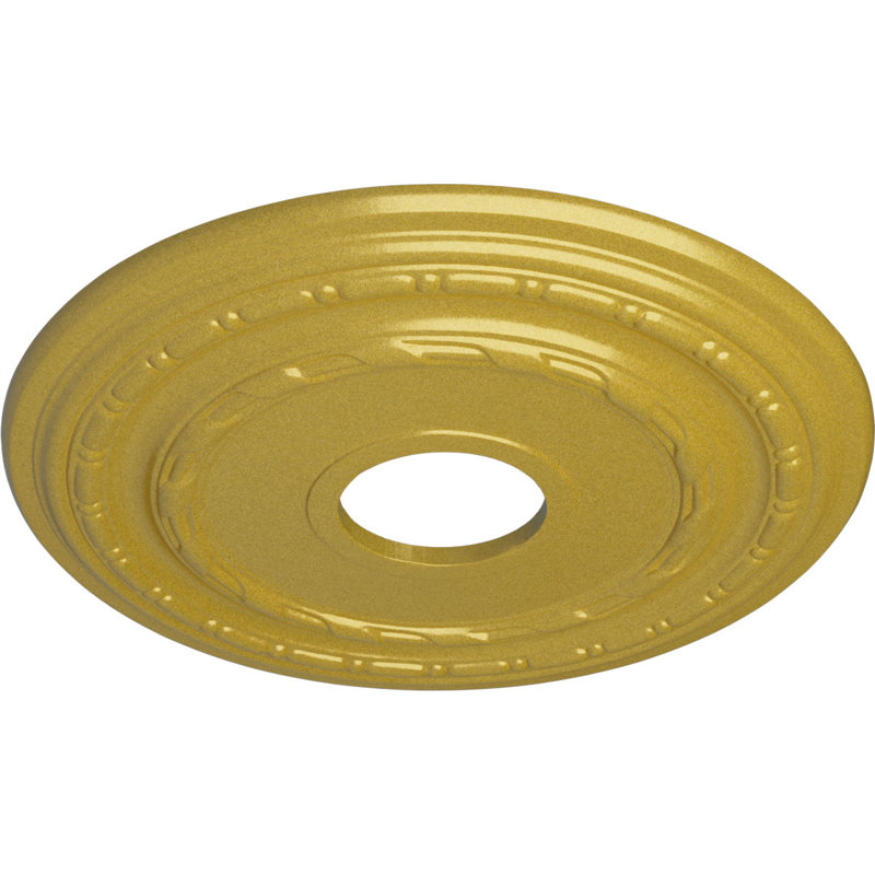 Médaillon de plafond Endurathane Dublin, P 15 3/8 po x P 3 5/8 po x P 1 po (convient aux auvents jusqu'à 8 1/4 po)