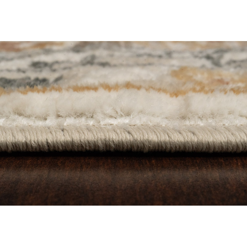 CHARLOTTE 6.7X9 19905-199 IVORY/MULTI, Rectangle 6'7" x 9'