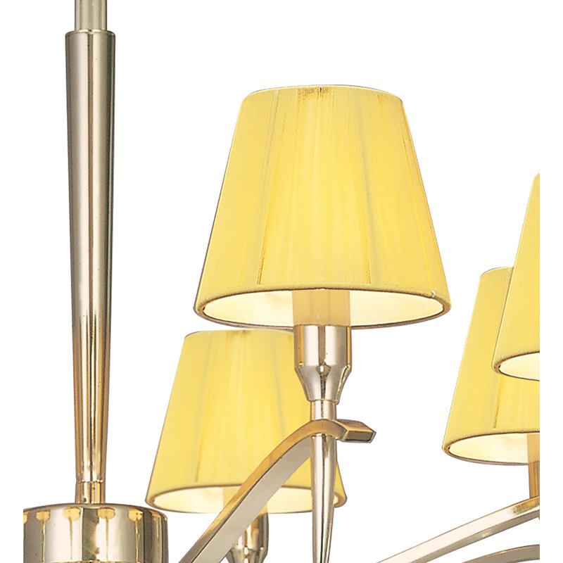 Ebenezer 8 - Light Shaded Chandelier