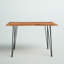 Table de salle à manger moderne brun clair 48 po x 30 po-451720986-451720980-451720987