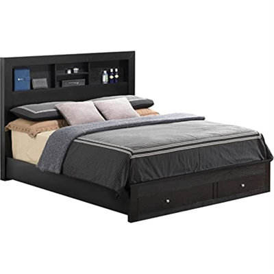 Aguilar Platform Storage Bed