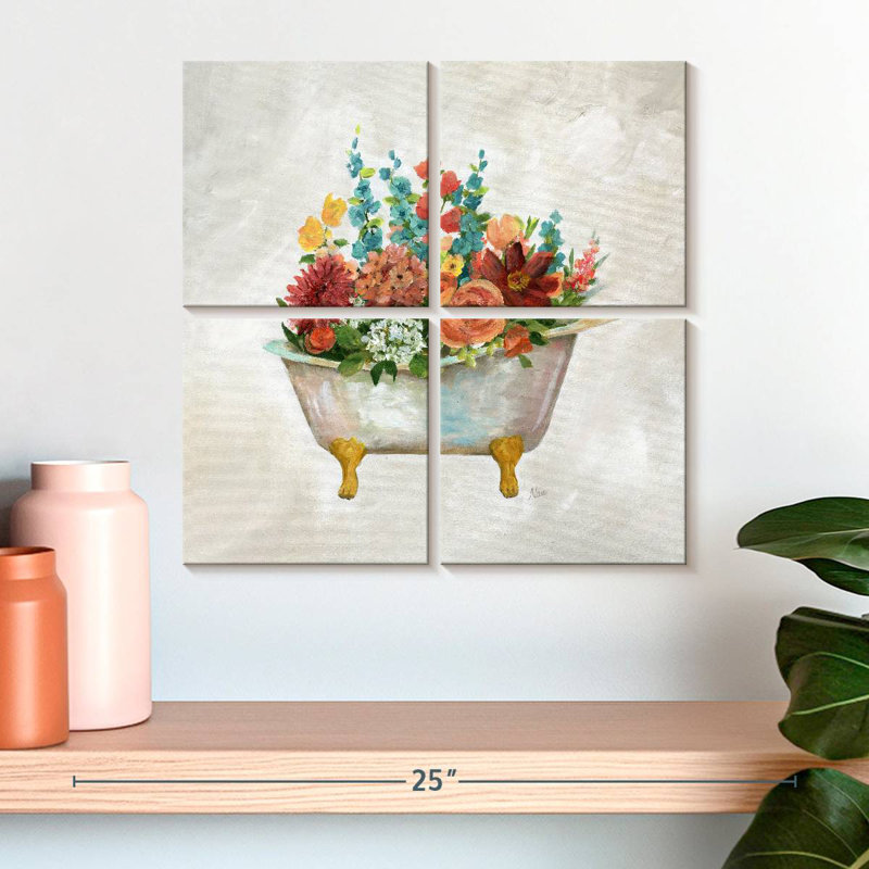 Harnek Tub Bouquet, 18" H x 18" W