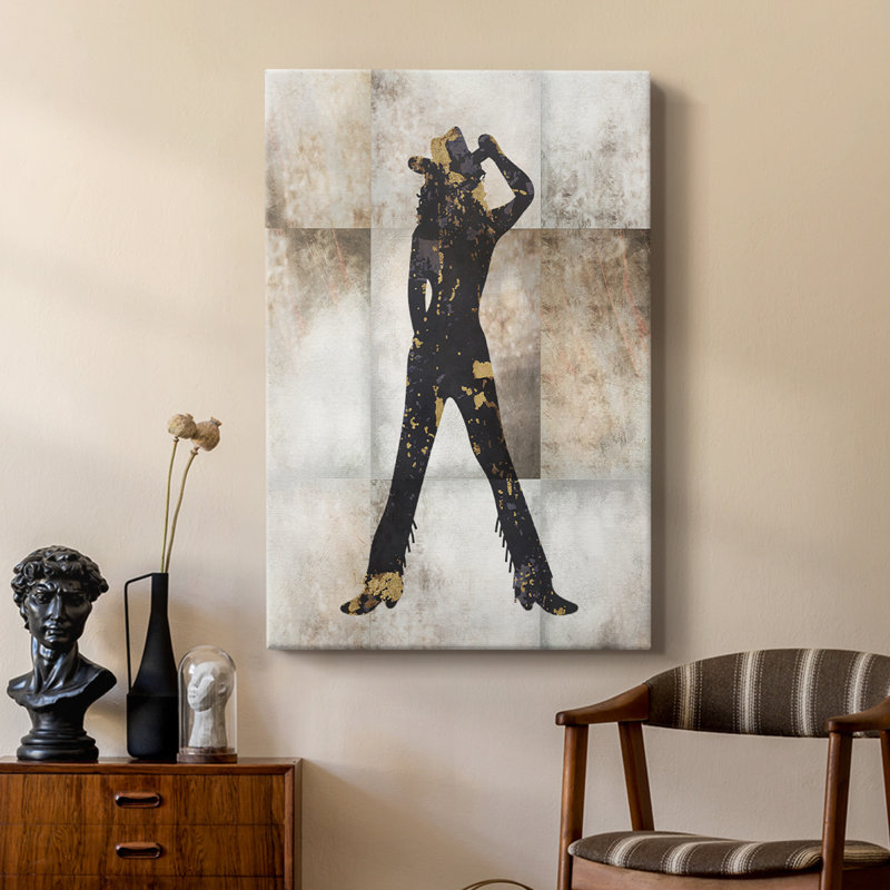 Cowgirl II -Custom Wrapped Gallery Cavas, 27" H x 18" W