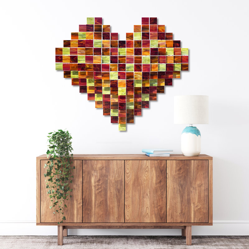 Gallery Series Handmade Glass Wall Decor