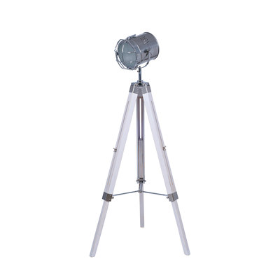 Barreiro 139cm White Tripod Floor Lamp
