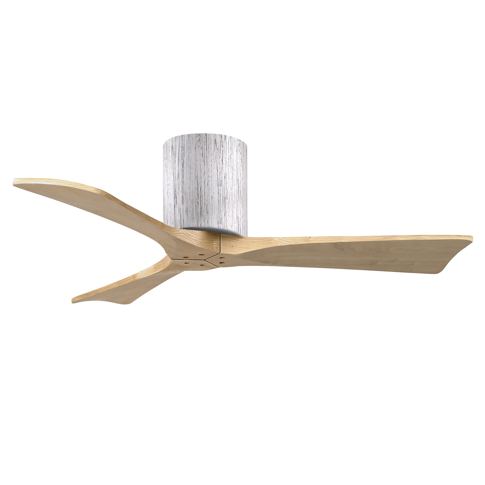 Olivier 3 Blade Ceiling Fan, Barn Wood Tone, Light Maple Tone, 42"