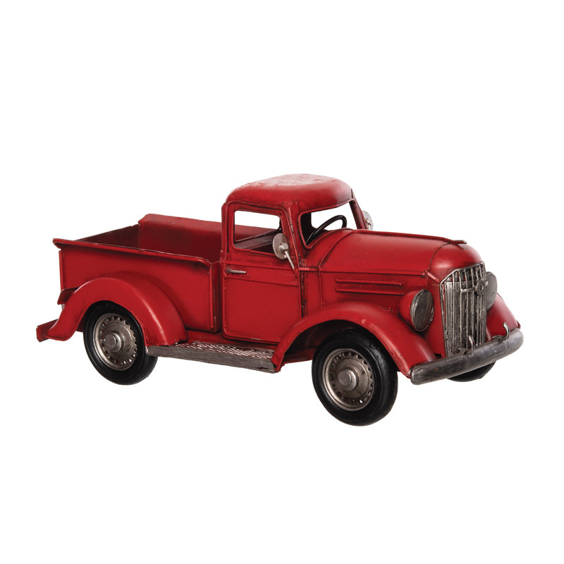 Figurine camion rouge