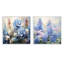 Blue Bonnets - Ensemble de 2 collages multicolores à motif floral et botanique-1089108957-1089108958