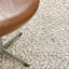 Bubbles Wool Area Rug in Beige-64526936