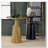 Natural Pedestal Accent Table