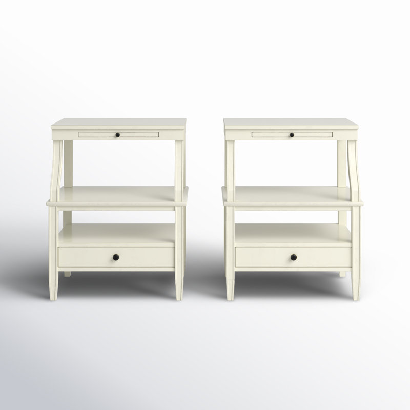 Arnita 23.75'' W Nightstand, Antique White