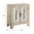 Transitional Rectangular Console Table With 2 Door, Hallway Table