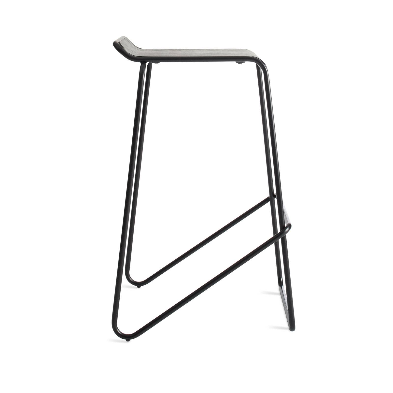 Ready Bar and Counter Stool, Black, Bar Stool (30" Seat Height)