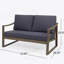 Table basse et causeuse