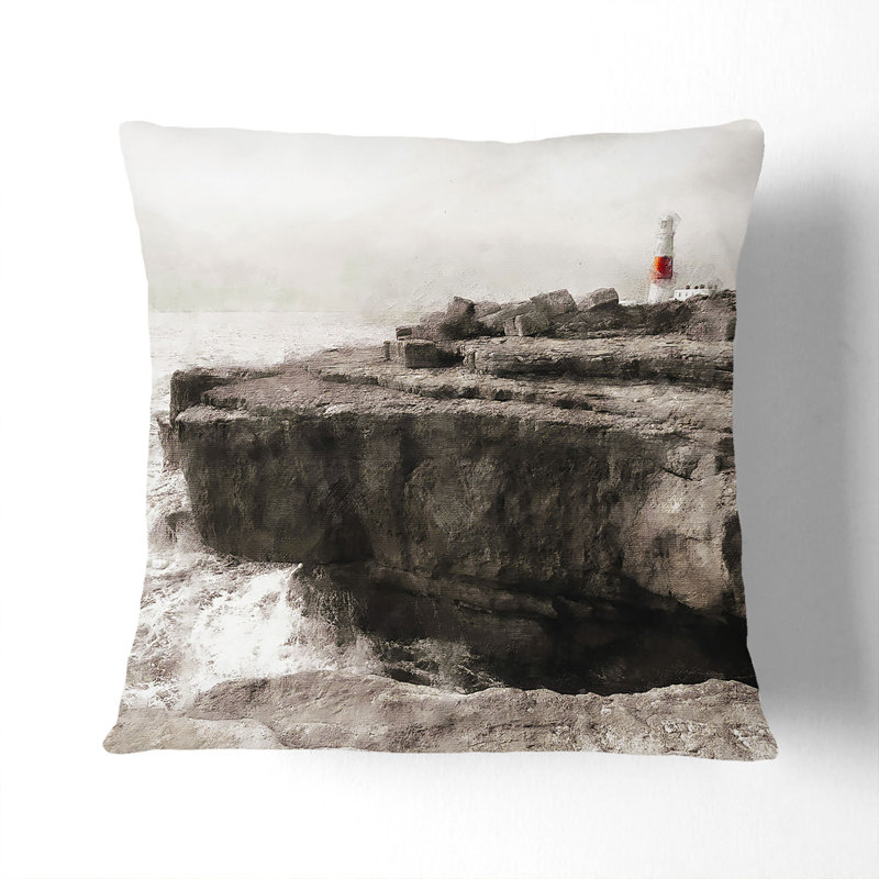 Square Throw Cushion, 40cm H x 40cm W x 15cm D