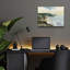 «Irish Coast Dark» par Silvia Vassileva, art mural en verre acrylique, 16 po x 12 po