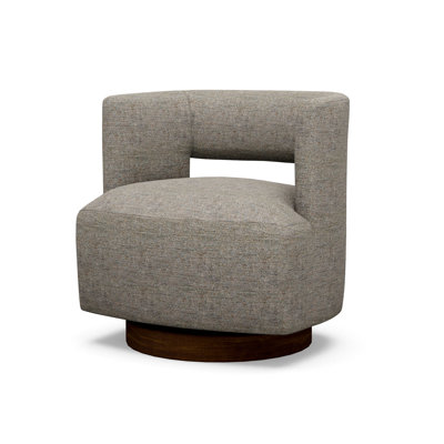 Crystle Swivel Barrel Chair