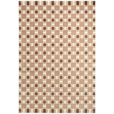 Capodilupo Rust Modern Indoor Rug