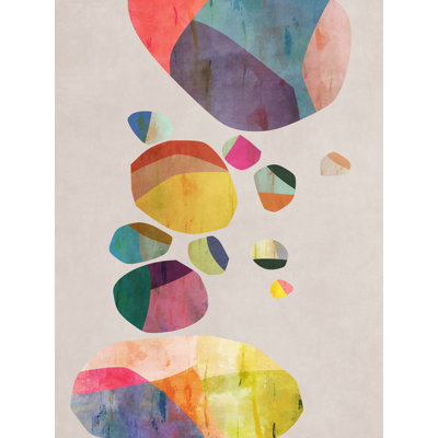 Colored Parts 4 Print by Angel Estevez