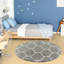 Myshaggy Collection Rugs Trellis Design in Grey-2029947496