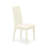 3 Piece Modern Dining Table Set Contains a Round Wooden Table with Dropleaf & Shelves and 2 Linen Fabric Kitchen Dining Chairs, Linen White-311390946-294891120-344477712
