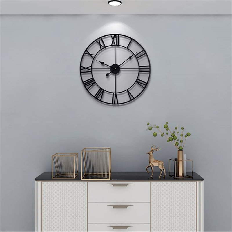 Batelov Skeleton Wall Clock, 47 Cm
