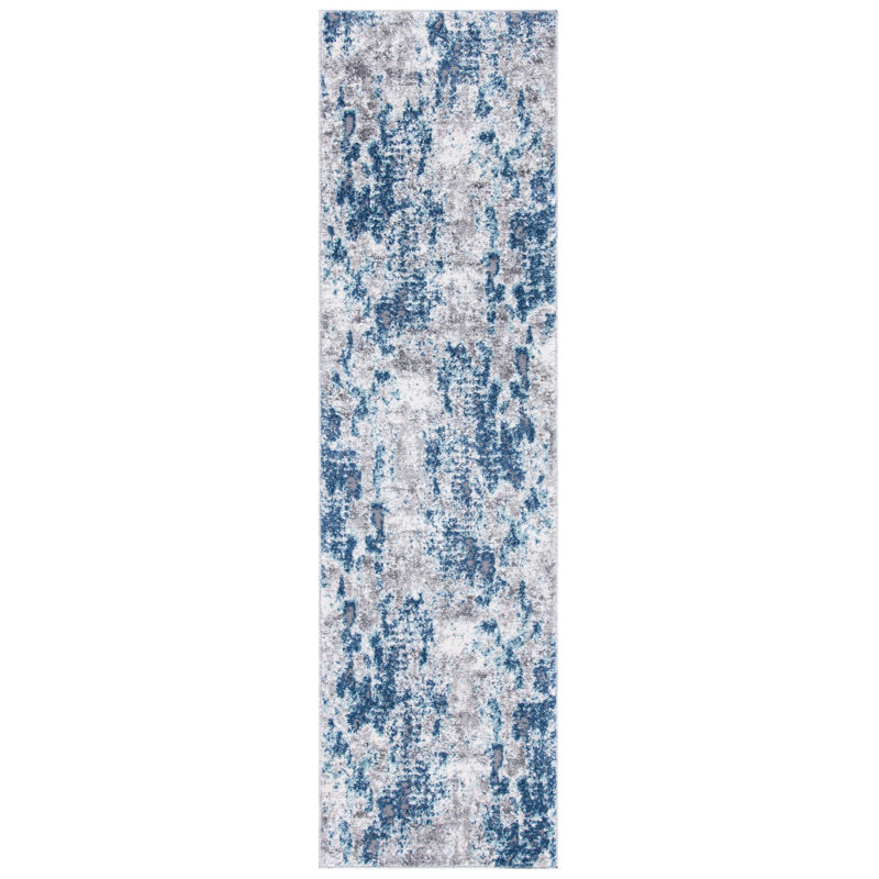 Tapis abstrait Maxey Performance, Tapis de couloir 2 pi x 13 pi