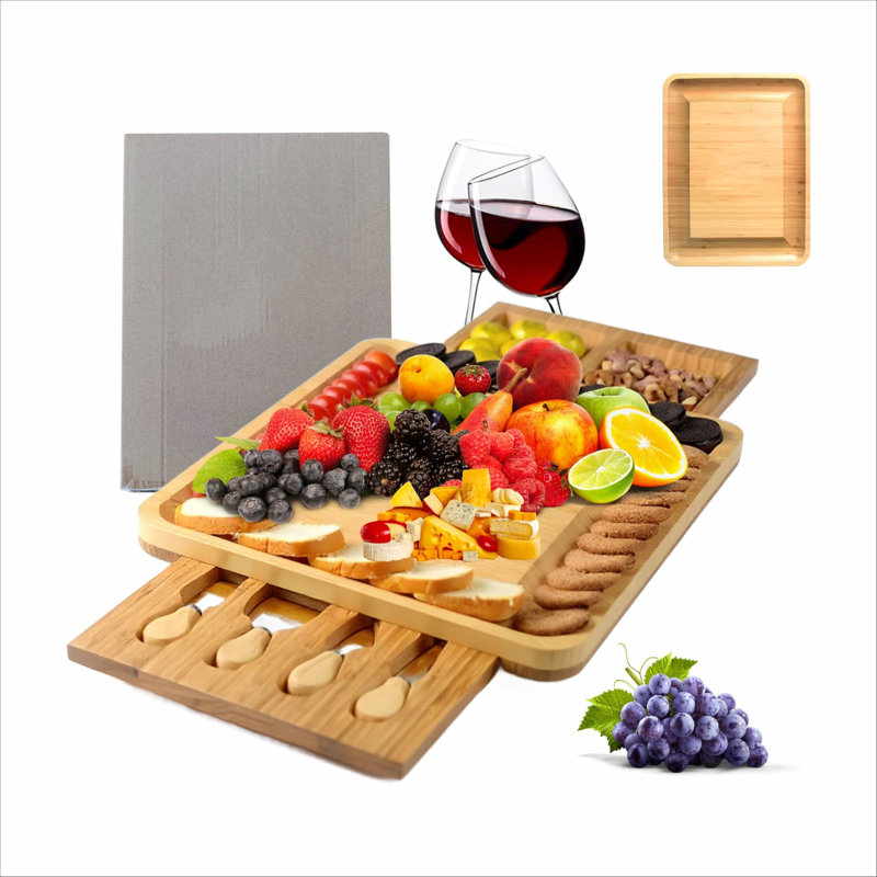 Union Rustic Bamboo Cheese Board