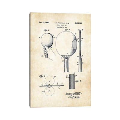 " Table Tennis Paddle " by Patent77