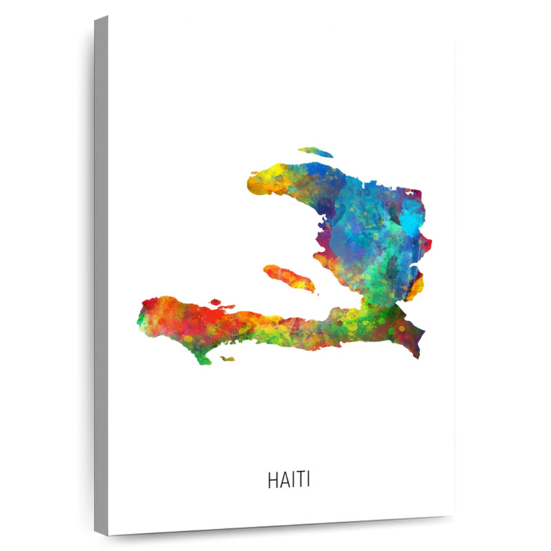 Aquarelle d'Haïti, Hisami I, H 12 po x l 8 po