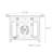 New Modern Solid Wood Porch Cabinet