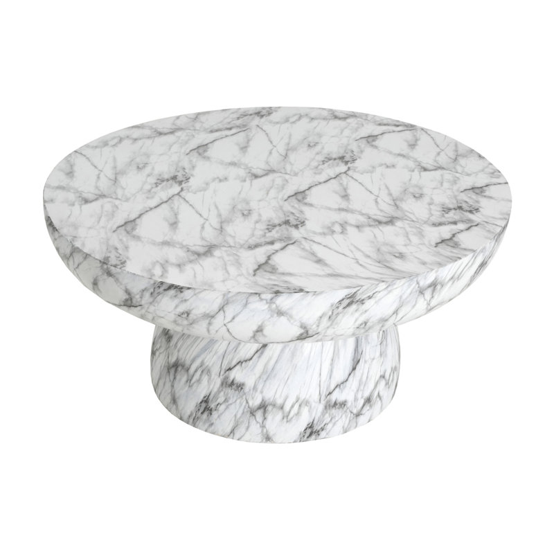 Faux Marble Coffee Table