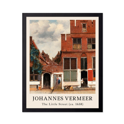 Johannes Vermeer - The Little Street No1