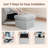 16" Wide Cube Light Gray Storage Ottoman-120892860