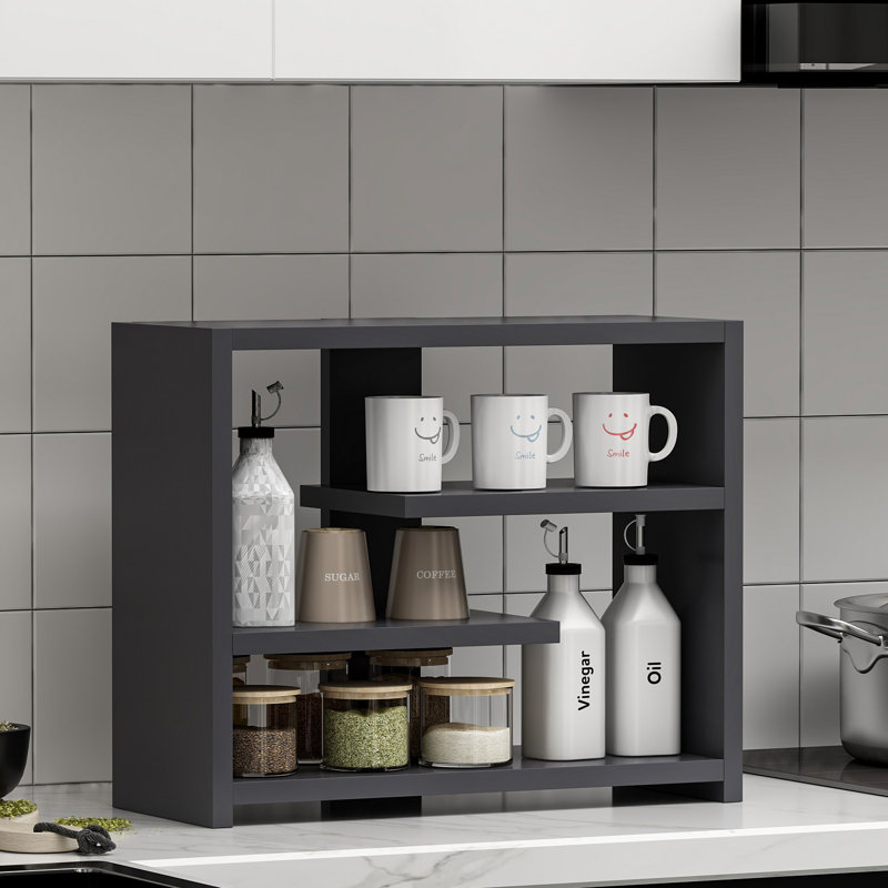 Locelso Floating Shelf, Grey