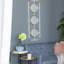 Cadre doré et blanc 15,5 x 43,5 po avec miroir-851222377