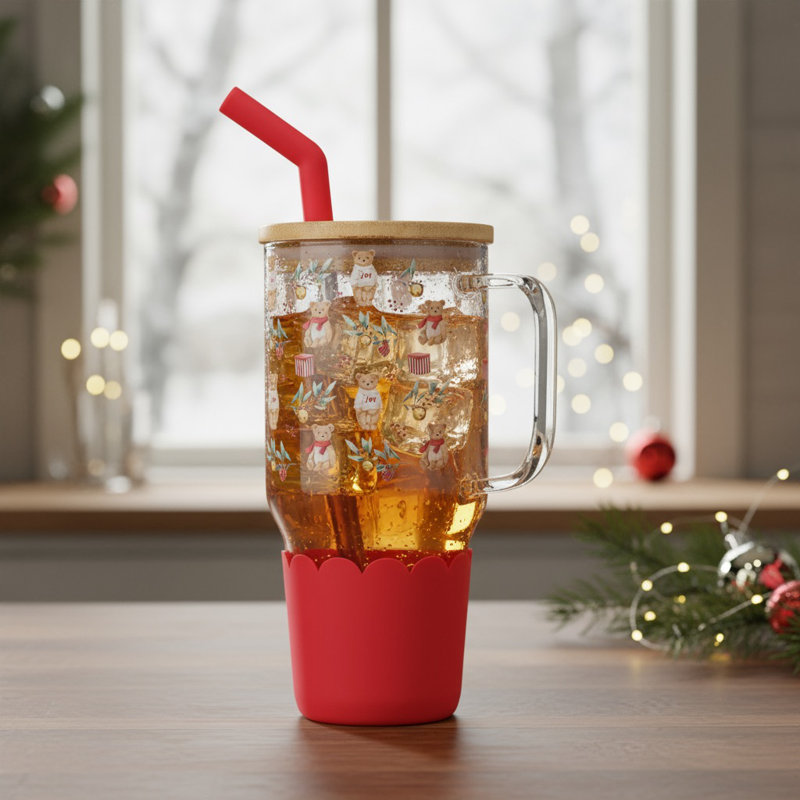 Gobelet d'hydratation 10 Strawberry Street Adria, ours de Noël