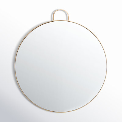 Kathy Metal Round Wall Mirror