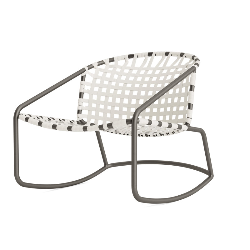 Kantan Outdoor Lounge Chair, Mica/White Lite