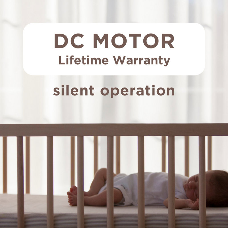 Irene 5 - Blade LED Ceiling Fan with Light Kit Included, Brushed Nickel, Matte White, 42"