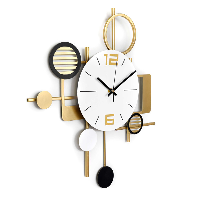 Smethport Metal Wall Clock