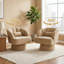 Upholstered Swivel Accent Chair-1111225199