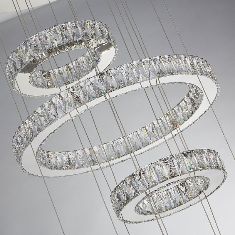 6 - Light LED Chandelier