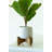 12.75'' Faux Fiddle Leaf Fig Tree in Pot